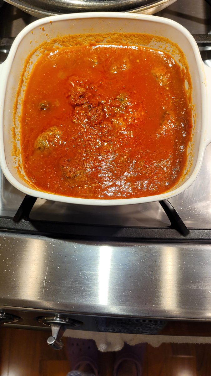 GrandmaBNFT's tweet photo. And keto meatballs in tomato sauce https://t.co/5tOklCo3DI