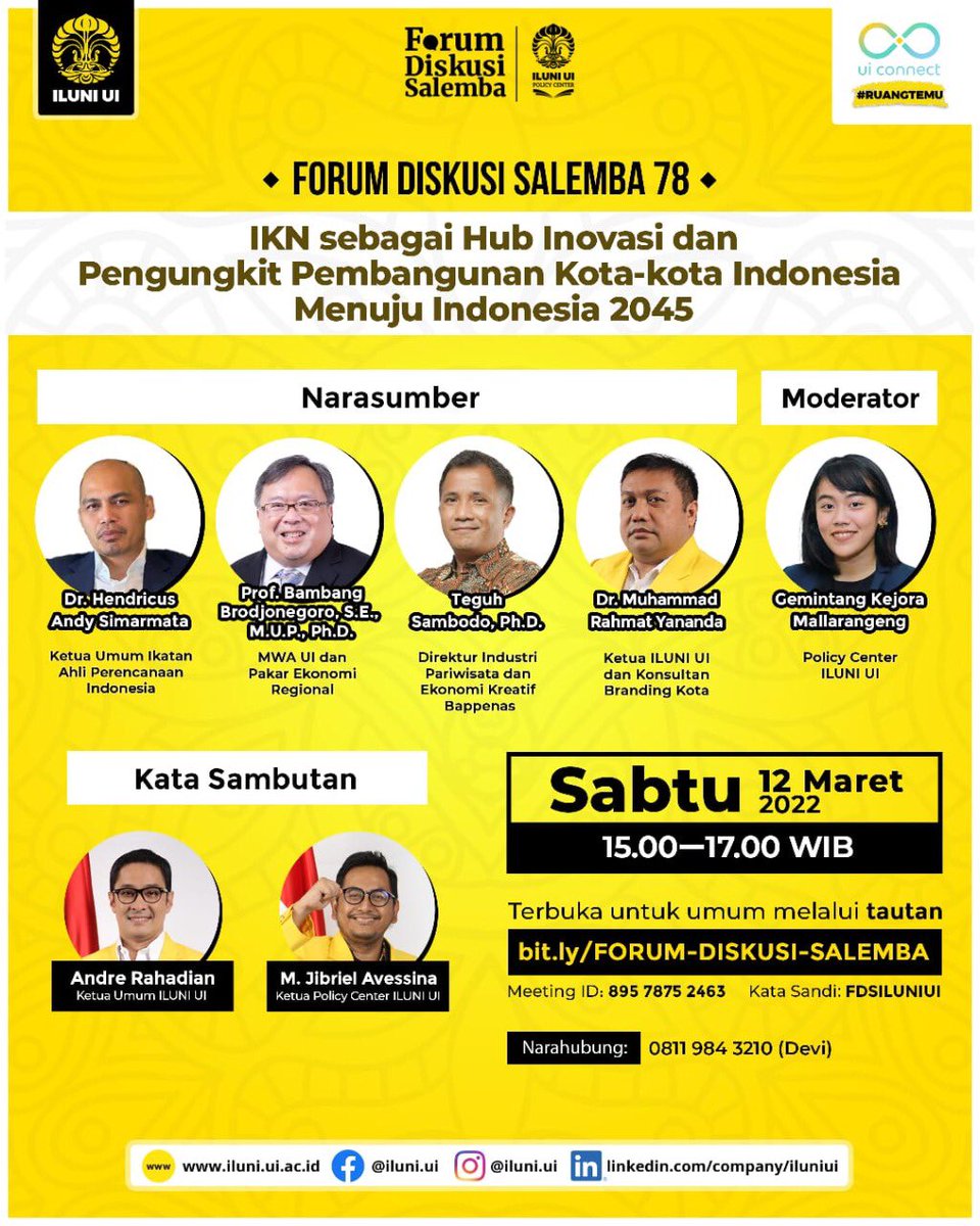 rintisanind's tweet photo. Bincang2 perihal IKN dan kaitannya dengan Hub Inovasi di Forum Diskusi Salemba. Yuk mampir... https://t.co/NRyuCp6IXo