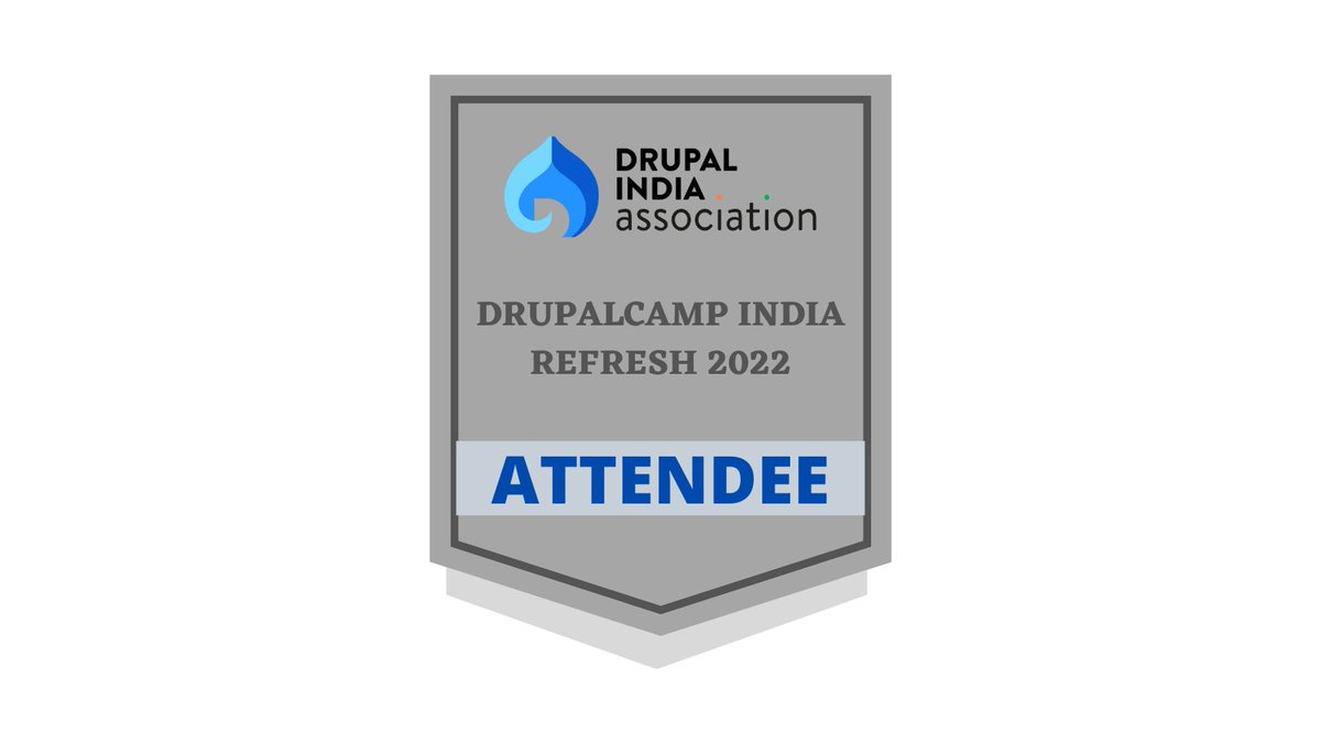Super excited to attend the DrupalCamp India Refresh 2022 #DIARefresh2022
