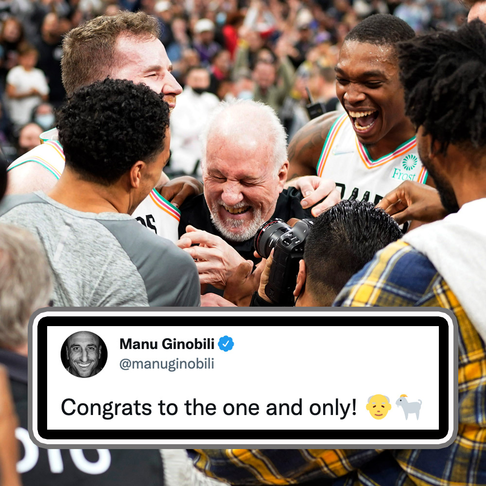 FanDuelSN_Spurs's tweet photo. From one legend to another...

@manuginobili | @spurs | #PorVida https://t.co/oRhDdtJH0t