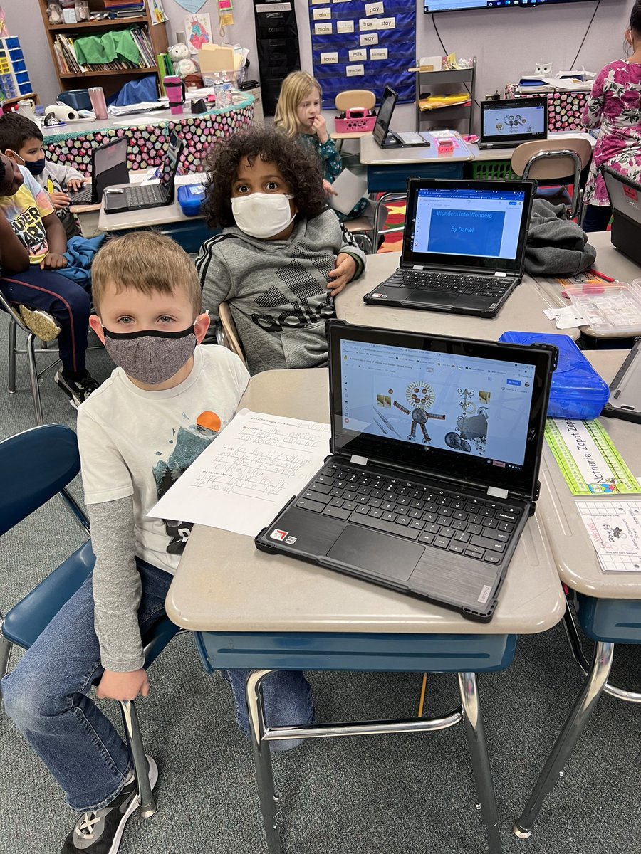 amymarlotabor's tweet photo. Tabor Owls π¦ did a Digital assignment from the book βA Gift from the Magpie!β and created a Great Wonder from a Blunder just like the characters in the story! #FirefliesinFirst @BESFirefly https://t.co/sPRpNZRZOE