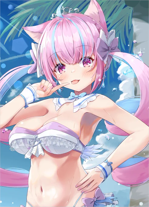 #絵柄が好みっていう人にフォローされたい 
絵柄安定してませんがホロメンよく描いてます! 