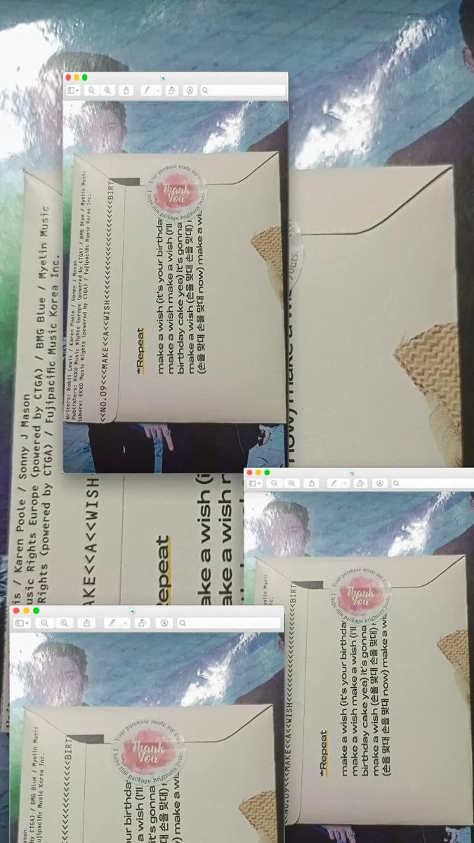 caratbyheart's tweet photo. Hello, @wonhaouls! Dk inc and wonwoo gose pc arrived safely po <33 tysm for packing them well🥰
#wonhaoulsty https://t.co/6KVX51IQES