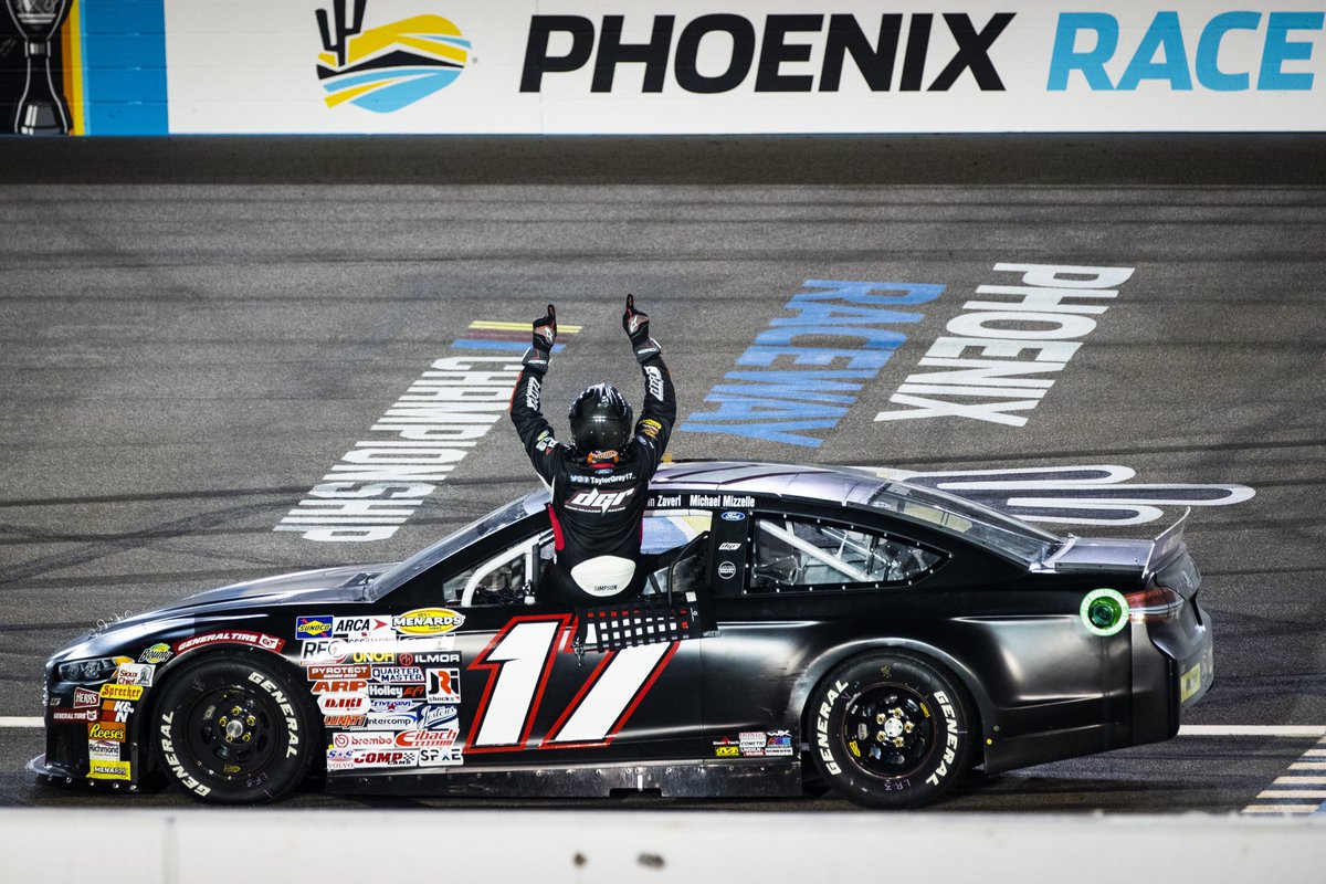 ARCA_Racing's tweet photo. What a night for @dgr_racing and @TaylorGray17_ 🏁 https://t.co/ww1sa1SIjL
