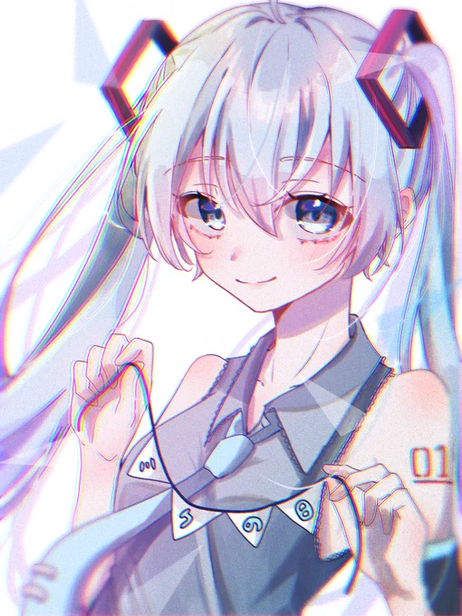 大遅刻だけど…ミクちゃんおめでとう💙   
#初音ミク   #ミクの日  #ミクの日2022 