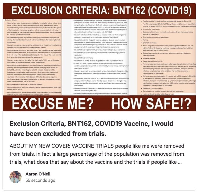 this class action will rise too - experts confirmed this was not safe by excluding me from safety trials<a href="/tag/oops"class="tags"><span>#oops</span></a><a href="/tag/criminal"class="tags"><span>#criminal</span></a><a href="/tag/overit"class="tags"><span>#overit</span></a><a href="/tag/lawsuit"class="tags"><span>#lawsuit</span></a><a href="/tag/defamation"class="tags"><span>#defamation</span></a><a href="/tag/globalclass"class="tags"><span>#globalclass</span></a>