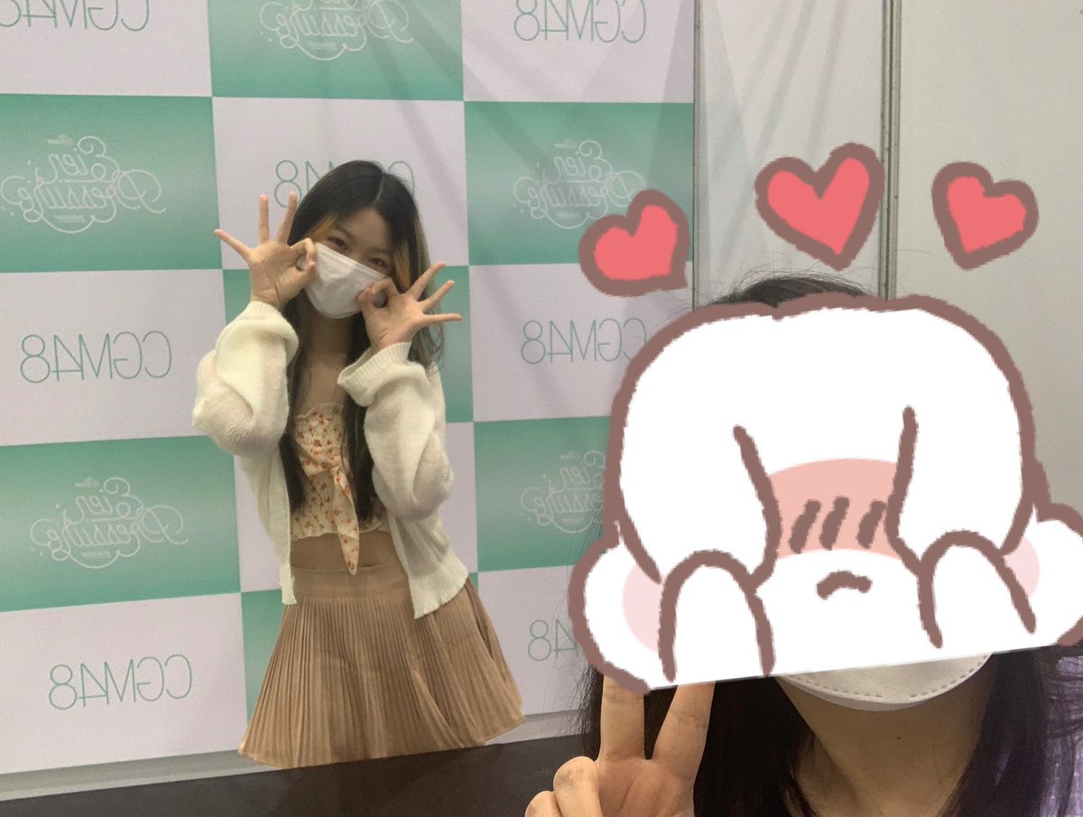 minimyb's tweet photo. เขินมาก มือสั่นไปหนึ่งกรุบ 😂💗 #2ShotWithParima #ParimaCGM48 https://t.co/fa5bnu42BV