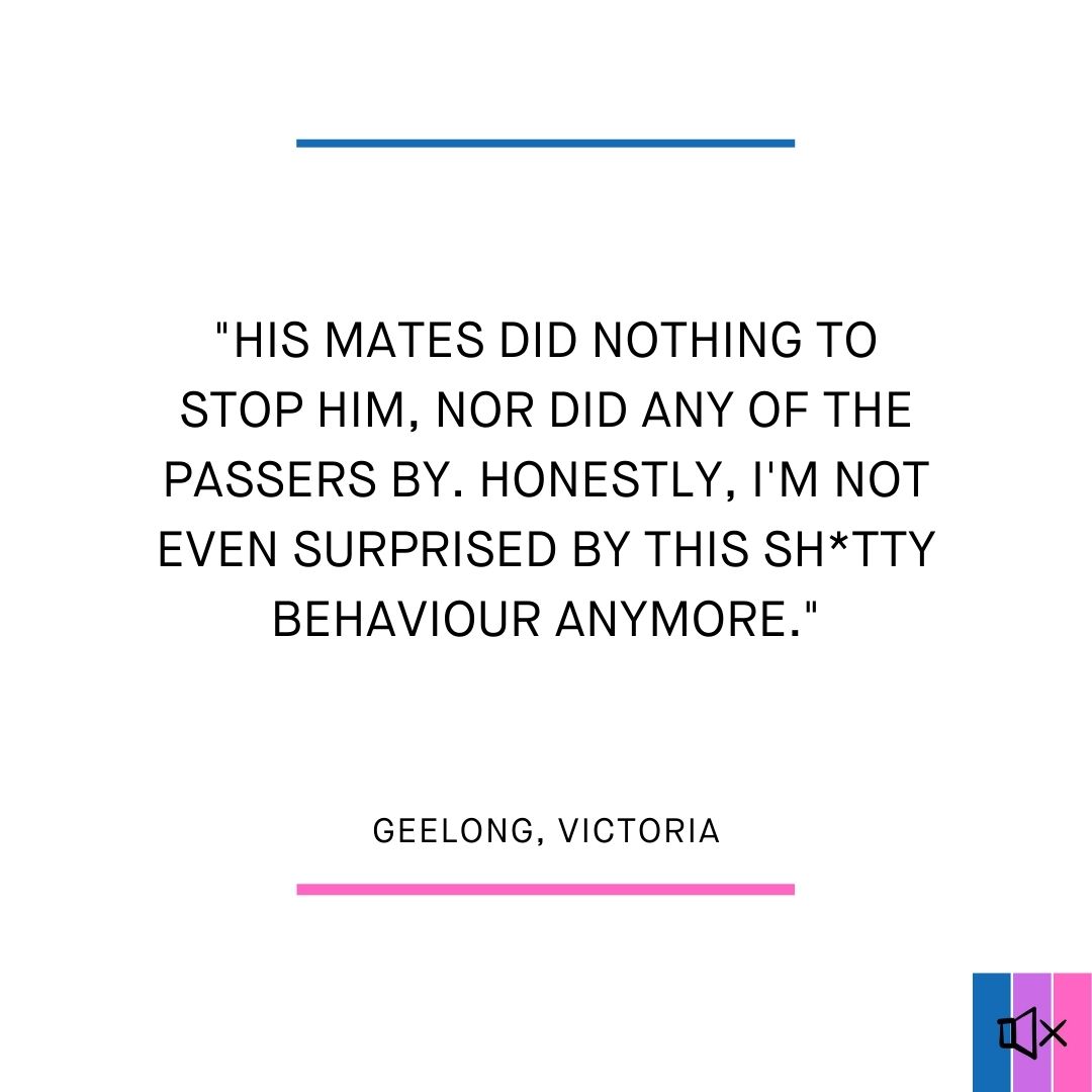 notacompliment_'s tweet photo. Have a story of street harassment you’d feel comfortable sharing? We would love to hear from you! Send us a DM or email us directly at itsnotacomplimentmelbourne@gmail.com.
#ItsNotACompliment #StreetHarassment #ThisIsStreetHarassment #GBV #Story #Feminism #Melbourne https://t.co/VGJZPrown5