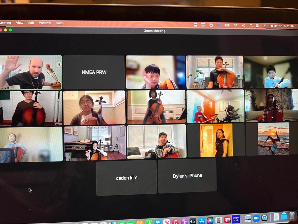 First night of 2022 virtual workshops in the books! #miosmny22