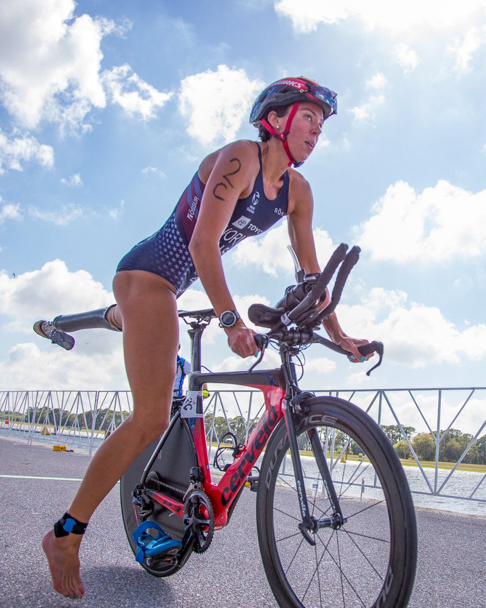 The first-ever Paratriathlon Mixed Relay took place today in Florida! 🙌 The first of many 😏 #LA2028