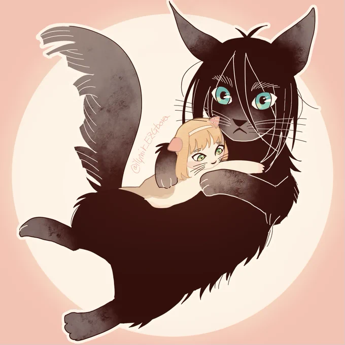 Eren and ymir as cat merch
If Mappa isn't making ymir merch i'll do it myself🥲
#aot #AotFinalSeason #erenyeager #YmirFritz 