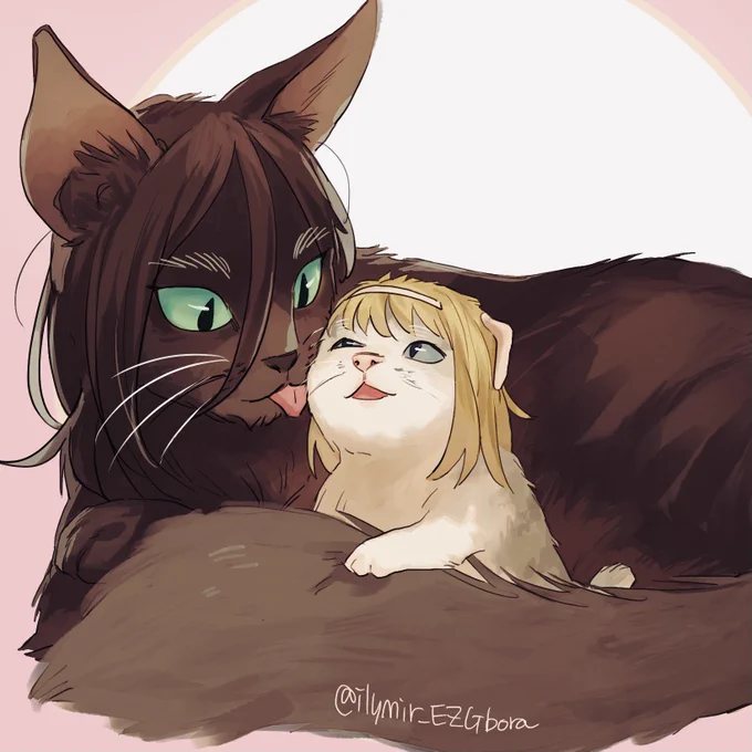 Eren and ymir as cat merch
If Mappa isn't making ymir merch i'll do it myself🥲
#aot #AotFinalSeason #erenyeager #YmirFritz 