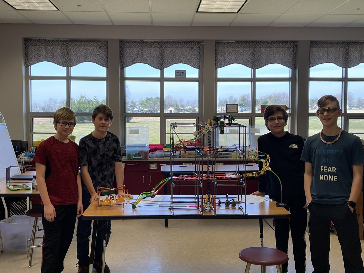 OISmrsgray's tweet photo. Congratulations to Octorara 6th graders who created Project 3L (Conner Semple, Dallas Kittlitz, Dylan Norris, Thomas Donovan) a futuristic three level, energy efficient city.  They presented it today at the  @CCIU_24 STEM Design Challenge. https://t.co/4FWaVflqMU
