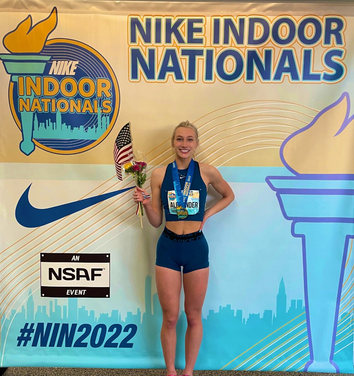 Triple Jump Nike National Champion!! 41’-3”!