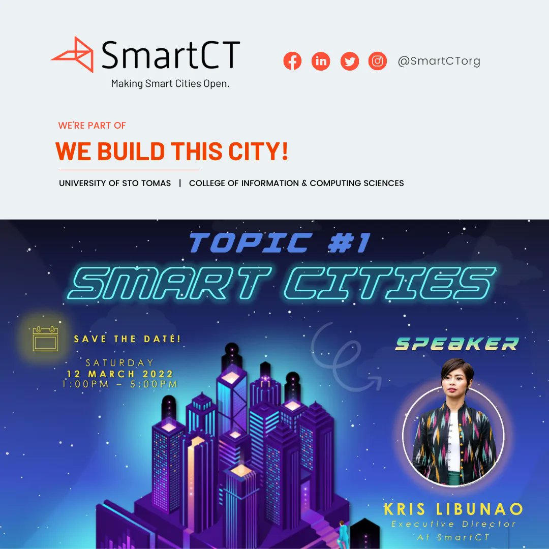 SmartCTorg's tweet photo. ✨ ARE YOU READY TO BUILD THIS CITY? ✨
Few hours left before we embark on a journey to build the tech-fueled city of our dreams!  Unfortunately, registration is now full. Follow our page for updates!
CTTO: Adriana  Malto, Patrick Balanza &amp; Adriana Pundavela Malto #SMARTCITIES https://t.co/UIWp6Sj1tI