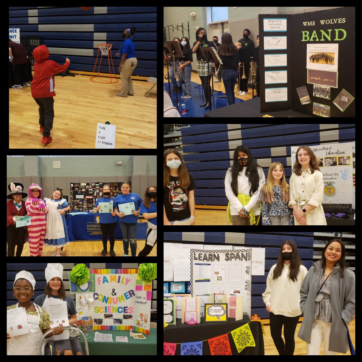 WendellMiddle's tweet photo. Wolf sighting at Wendell Middle!  We had a blast meeting our future wolves. #WeAreWendell https://t.co/r5POUXxlxt