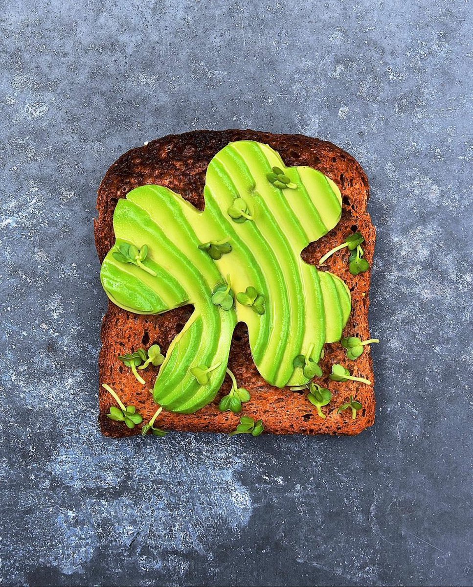 bevividyou's tweet photo. Are you feeling Irish this St. Paddy's Day? ☘️ 🌈
This avocado toast from @fooddeconl  is a perfect way to start off the morning!
#StPatricksDay https://t.co/9Mi3HvVHna