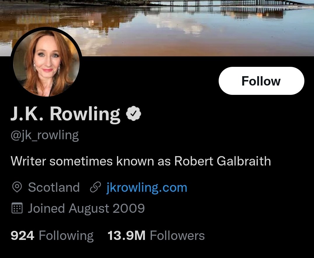 ratbitebaby's tweet photo. nows a perfect time to remind everyone that JK Rowlings pen name just so happens to be the exact same name as the man who created conversion therapy https://t.co/uLccEqDuil