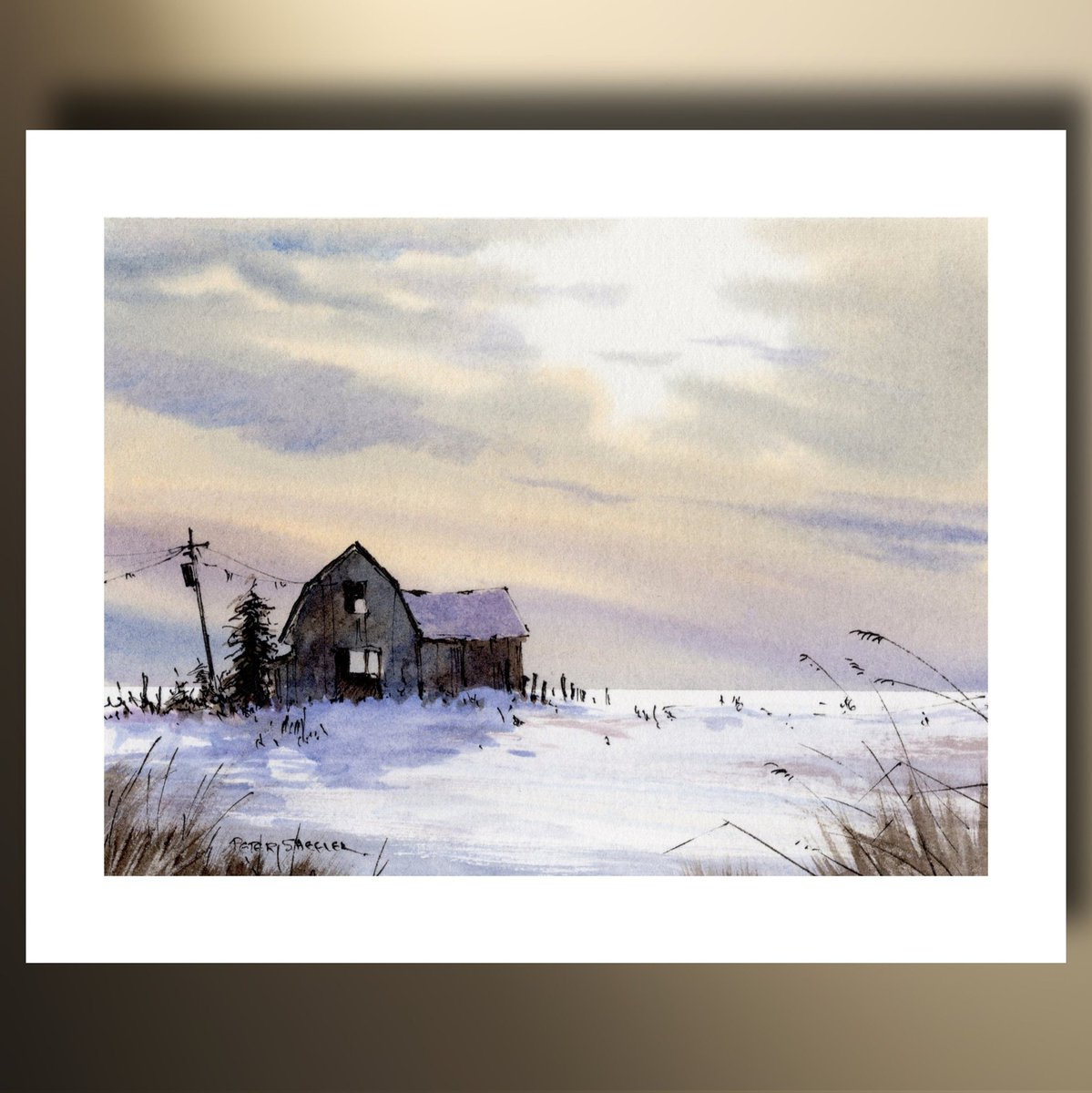 sheelerart's tweet photo. Moonlit Winter Farm in Line and Wash Watercolor. Print and Greeting card, now on Etsy, #Landscape, #farm #barn #winter #snow. Wall Art, Printable, Instant Download, Sheelerart

 https://t.co/I3b6iMfg3H https://t.co/v6LcW46MZT