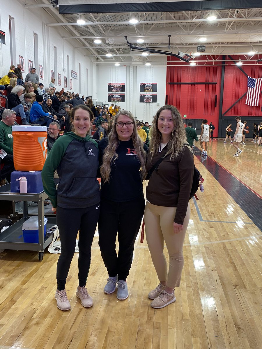 Romeo_ATC's tweet photo. Powerhouse Athletic Training squad on duty for the district final game tonight!!!❤️ Rochester Adams vs @LOSportsMed https://t.co/0nIxj7eYS0