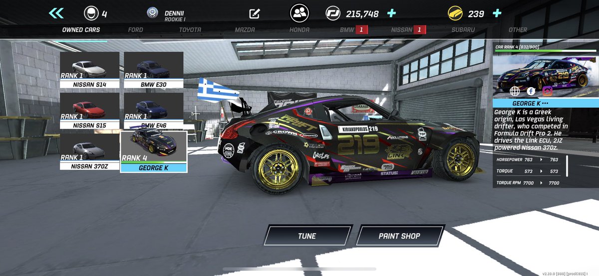 modified219's tweet image. Who else drives my car ? 🤩 
Download in @torquedrift1 game app on Apple Store &amp;amp; Google Play ! 

apps.apple.com/us/app/torque-…