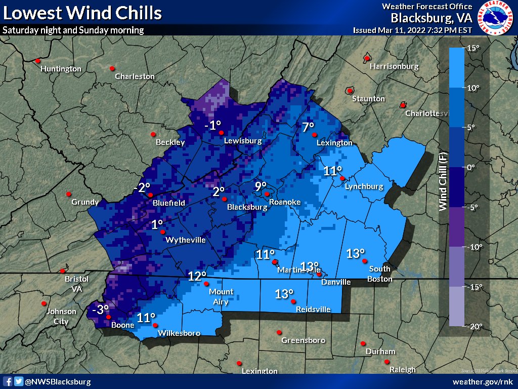 NWSBlacksburg's tweet photo. Prepare now for hazardous travel late tonight and Sat. morning due to #snow covered roads and blowing snow. Scattered #poweroutages and downed trees are expected Sat. There is a potential for #frostbite and hypothermia Sat. night and Sun. morning. #RNKwx https://t.co/M1UCDUb9z6 https://t.co/OjpxrxmwLu