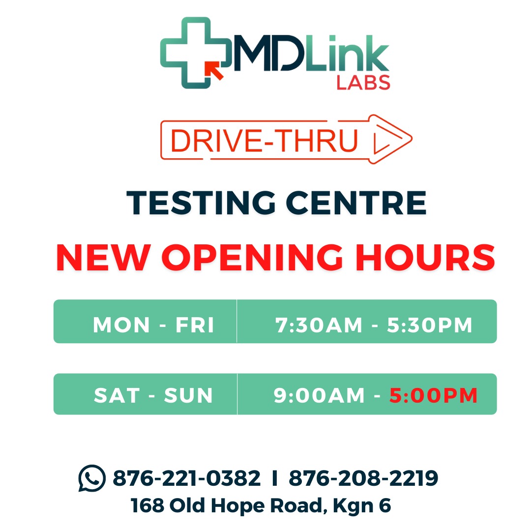 MDLinkHealth's tweet photo. New Drive- Thru Opening Hours.
We're Open Tomorrow!
Follow @MDLinkLabs on IG for all testing updates.
#MDLink #MDLinkLabs #DriveThruTesting https://t.co/C6DeuTD3De