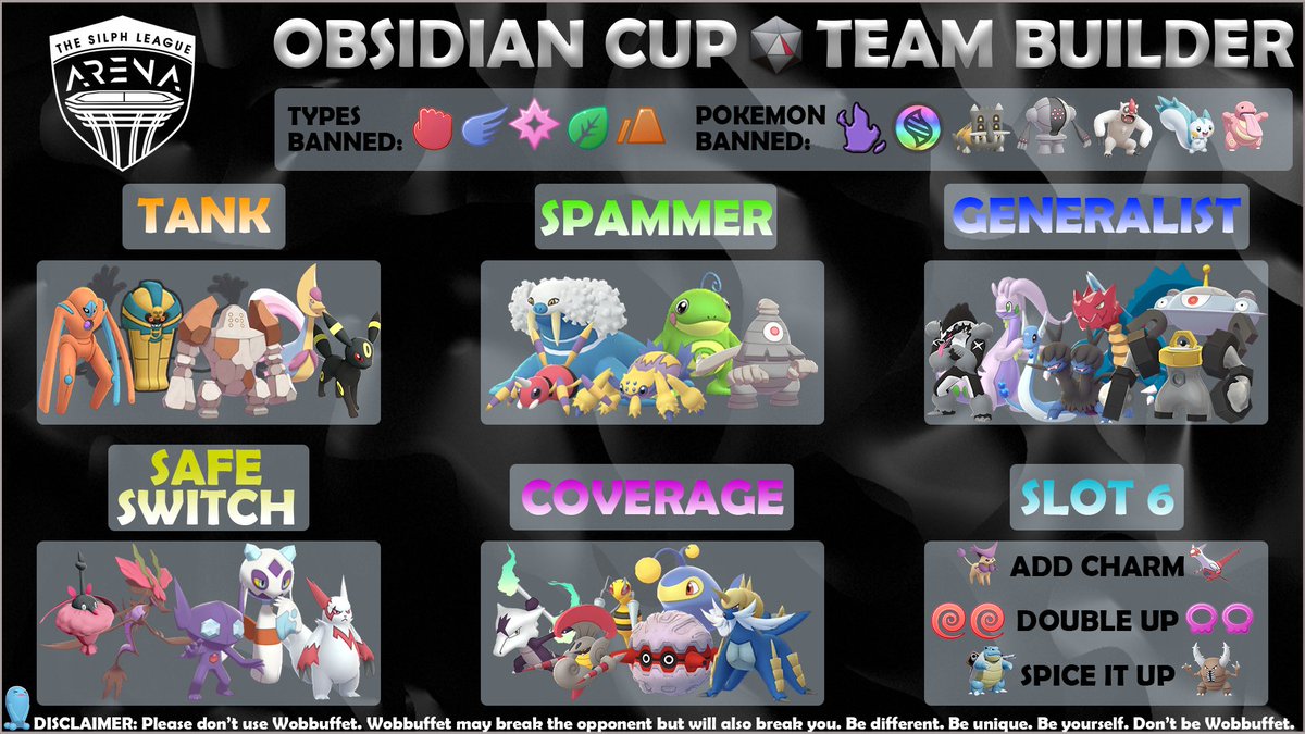 PokeArenaOte's tweet image. COPA OBSIDIANA| POKEARENA ORIENTE Y TEAM KROOKODILE

Lunes 14 de Marzo a las 10:00 pm

Premió: Tarjeta de Google Play 100 pesos.

Zona horaria: Chimalhuacán, México.

Rondas de 24 Horas.

Página del torneo silph.gg/t/4kmv/copa-ob…

Grupo de Whatsapp chat.whatsapp.com/Dy63nBmqoEGA8T…