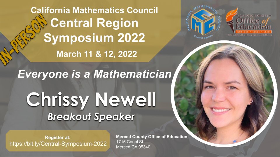 duanehabecker's tweet photo. The 2022 CMC-Central Symposium is about to get started. Tomorrow we get to hear what @MrsNewell22 will be sharing! 

@CAMathCouncil   #cmccentral  #cmcmath https://t.co/5lcOgTOeo4