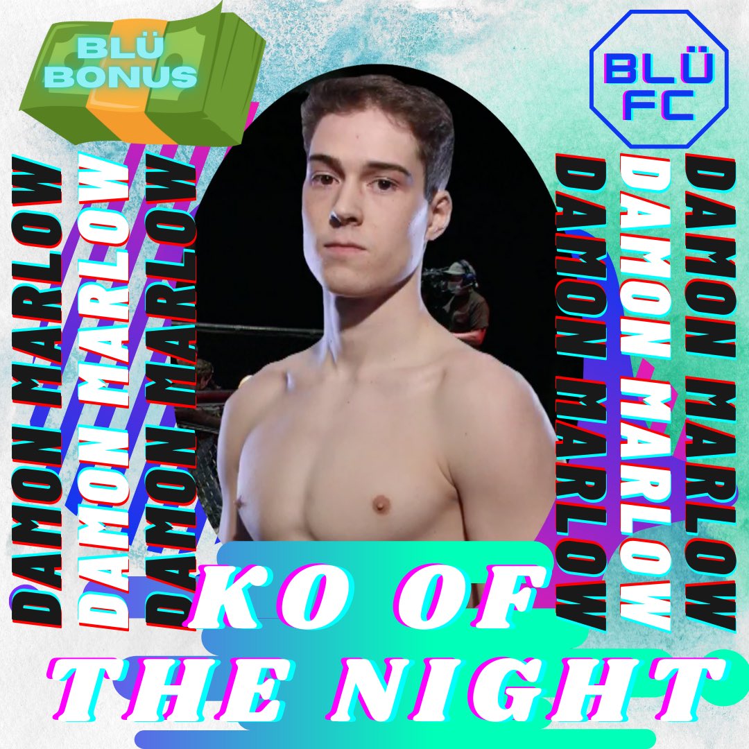 BLBEARD2's tweet photo. It was the only KO of the night but ya know what… it was a hell of a fight! I had this one as an option for Brawl of the Night, for a 1st pro fight, @DamonMarlow was lookin good 🏆👊🏼🕶 #BFL #bfl71 @BattlefieldFL #BLUBONUS #BLUFC #MMA #MMATwitter https://t.co/BBGFGpr6D3