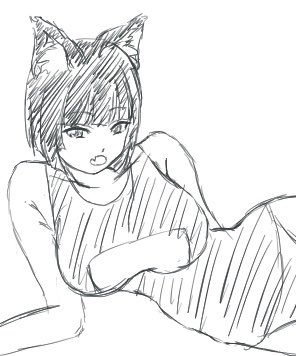 #アズレン版深夜の真剣お絵かき60分一本勝負 