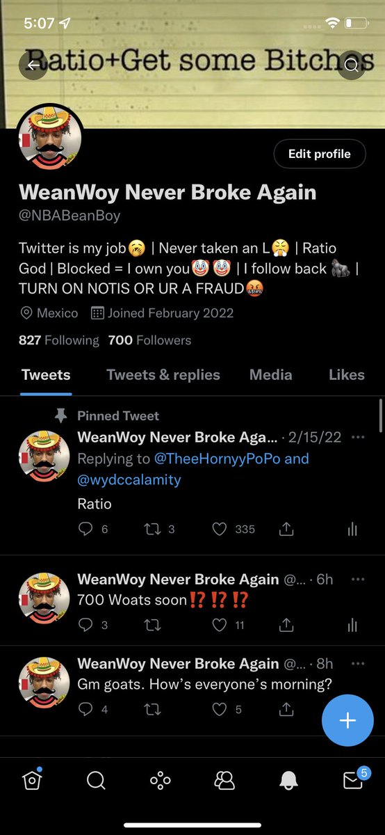 WeanWoy Never Broke Again tweet media
