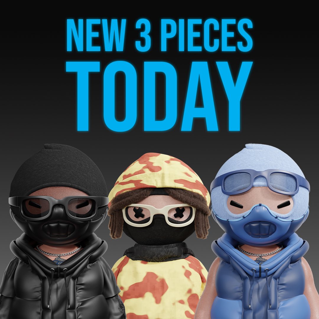 tooby_gg's tweet photo. KIDDO GANGS 👶 🍼
New pieces, Today

Now, In Thailand summer is coming 🔥🔥 it’s very hot 🥵 
I miss winter 🥶 

Check it 🔥 : https://t.co/5g8FkN55SE

#nft #NFTTHAILAND #NFTdrops #NFTCommumity #NFTCollection #nftcollector https://t.co/ixmYDz4GTT