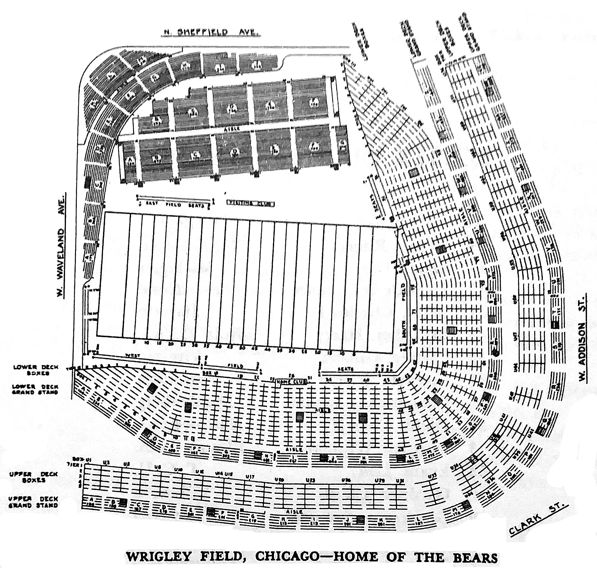 Phish.Net: Wrigley..field seating chart?