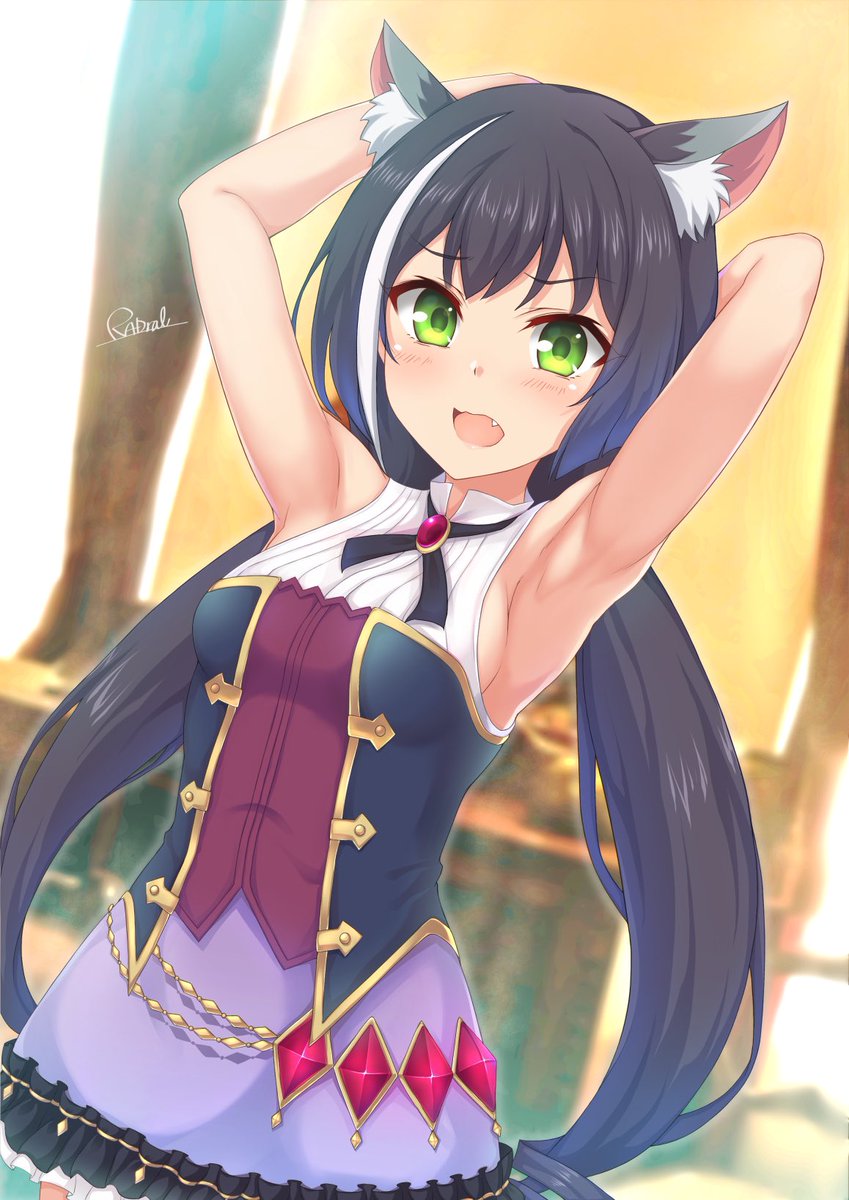 「金髪と透け、時々わき
#絵柄が好みっていう人にフォローされたい 」|エルフのラドラルのイラスト