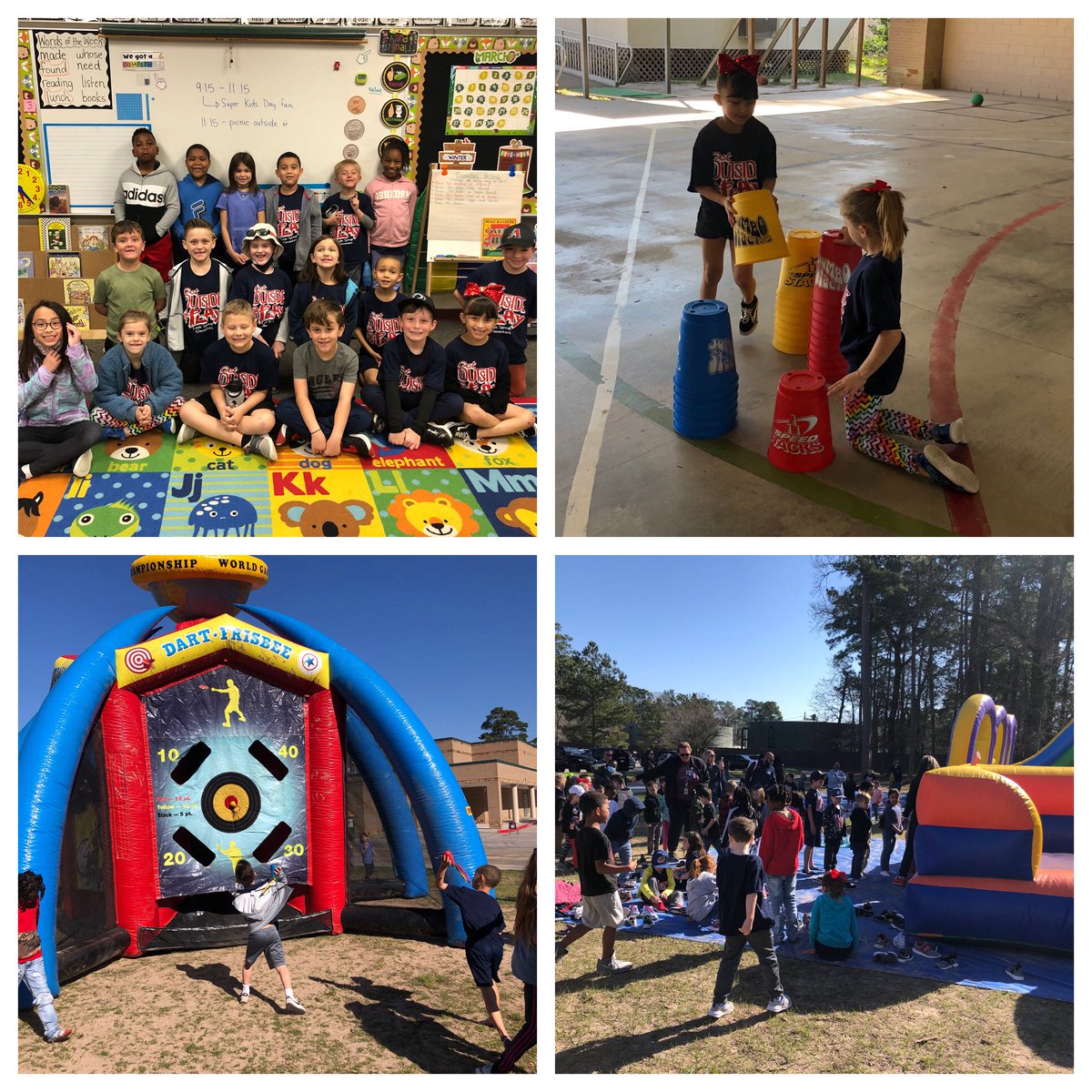 LindseyRieves's tweet photo. Super Kids Day was SO MUCH FUN! 🎉😊👏🏻 My firsties had a great day being active, enjoying the ☀️, and playing with their friends! @HumbleISD_ESE #ESESOAR https://t.co/7eq6GeprUG