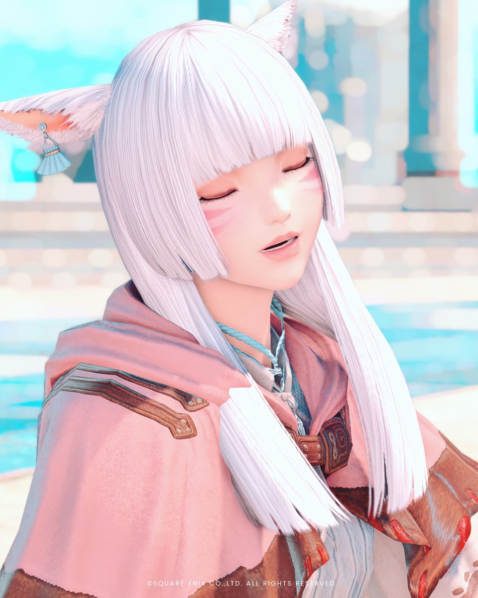 Nao_Starlit's tweet photo. 暖かくなってきたので、眠くなるねー🥱☀️
#FF14 #Belias #ManaD #GPOSERS #XIV_PICTCLIP #FF14フレンド募集 #miqote #ミコッテ https://t.co/SnUQJ2I5JY