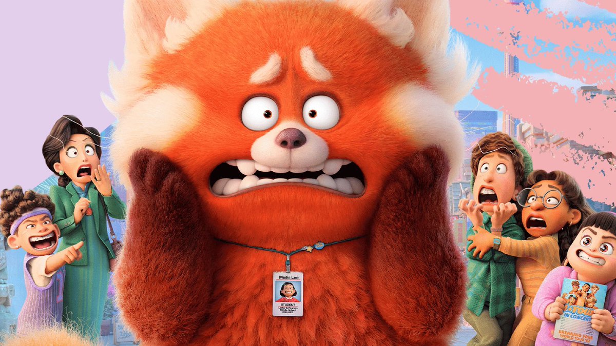 noaht1996's tweet photo. #TurningRed  is a wonderful &amp; heartwarming coming-of-age story. It captures middle school energy so beautifully. Every shot is a feast for the eyes.

Disney demoting this to streaming is outrageous– Pixar is top tier. Their films demand and deserve the theatrical experience! https://t.co/JdoUTM81gu