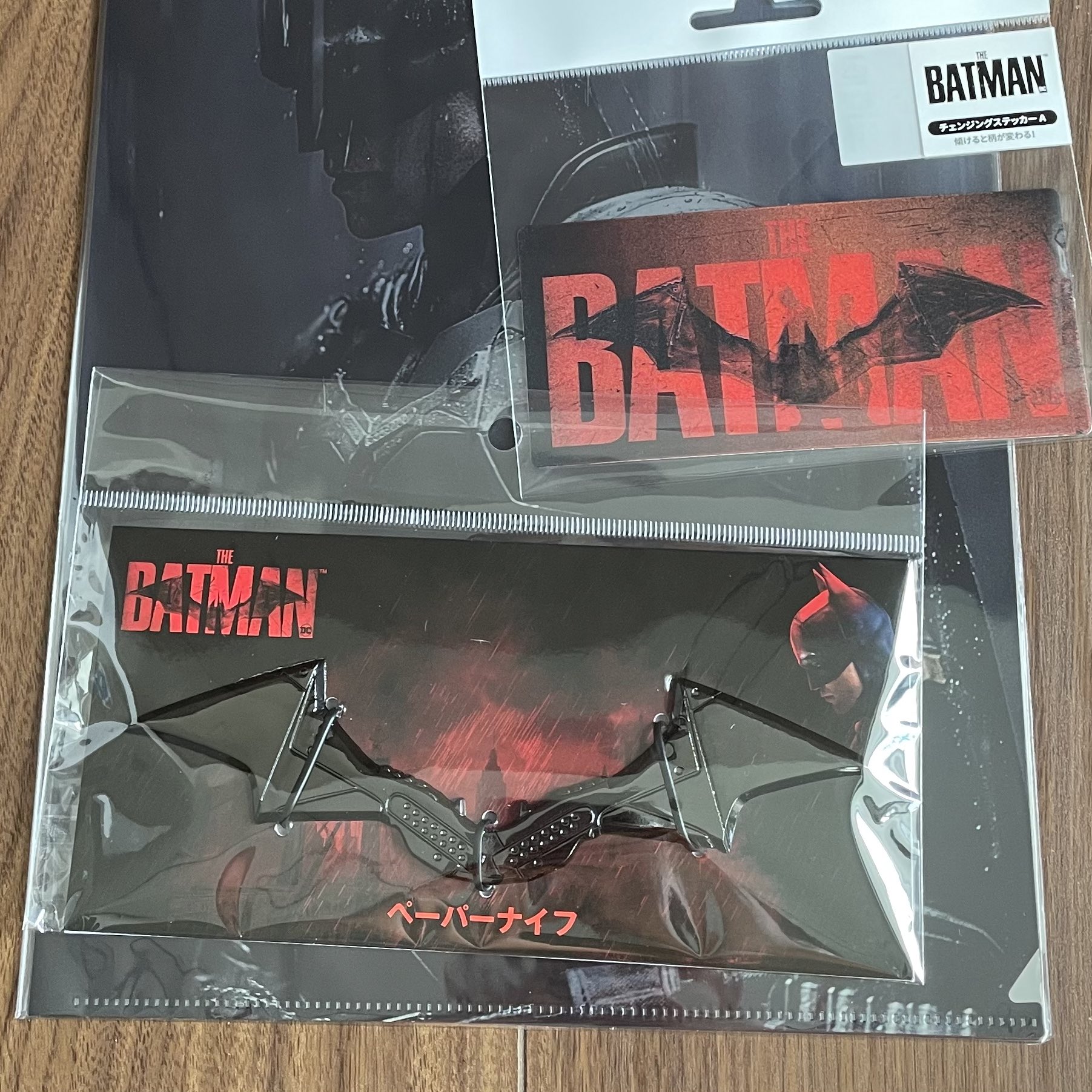 THE BATMAN Blu-rayスチールブックペーパーナイフアートカード