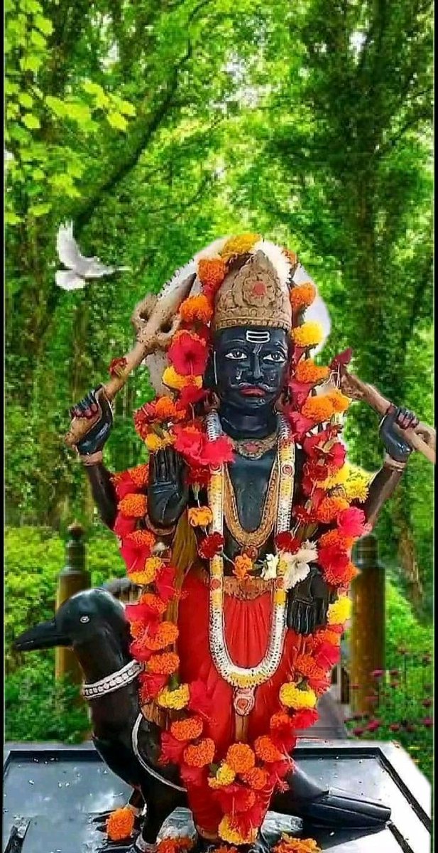🚩ॐ शं शनैश्चराय नम:” ओम निलांजन समाभासम रविपुत्रम यमाग्रजंम। 🚩छायामार्तंड संभूतम तमः नमामि शनेश्चरम।।🚩
      🙏जय शनिदेव🙏
   🙏जय बजरंगबली🙏 
      🙏जय श्री राम🙏
       🙏शुभ प्रभात🙏 
       🚩🙏🔱🙏🚩