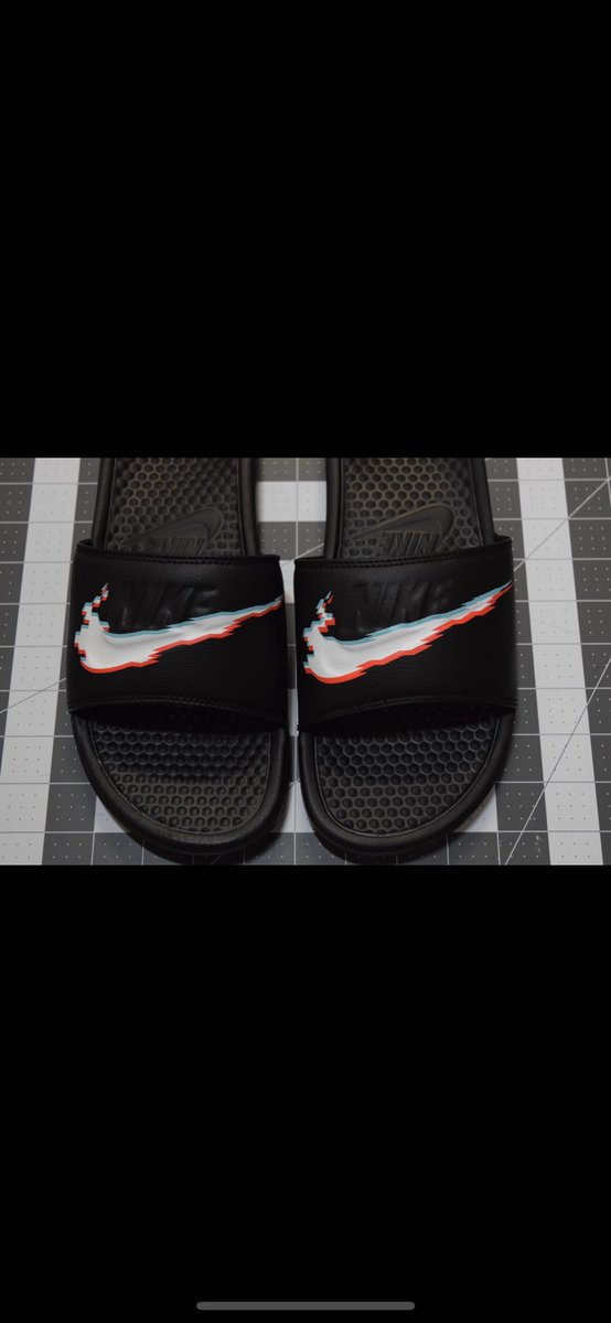 justwincustoms's tweet photo. Nike “Can we copy your homework”

“Yeah just make it look different” https://t.co/HQz7XNBKlQ