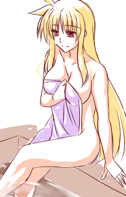 入浴フェイトさん落書き～ 