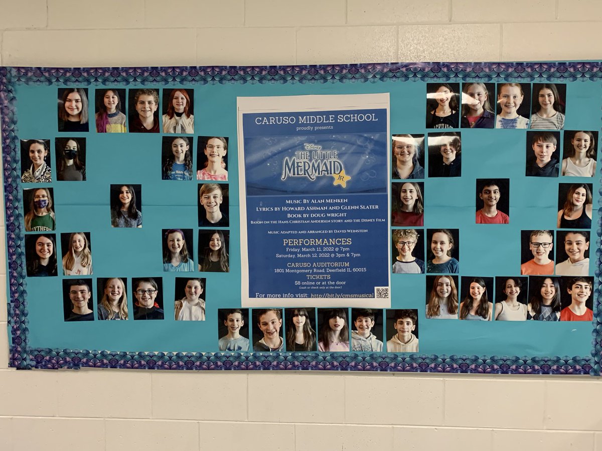 Congrats <a href="/109Caruso/">Caruso Middle School</a> cast and crew of Little Mermaid Jr!! Such a phenomenal performance—and it’s only intermission!! #CarusoWay