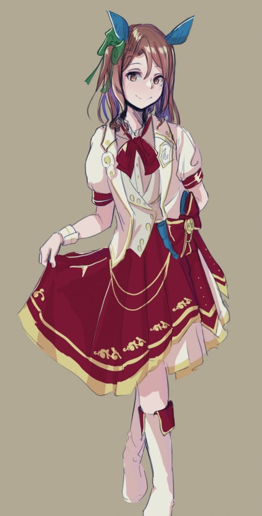 キングヘイロー(ウマ娘) 「#絵柄が好みっていう人にフォローされたい
キング描いたり、私服妄想したりしてる 」|逢坂カナメ@私は推しの限定ストーリーを見逃しましたのイラスト