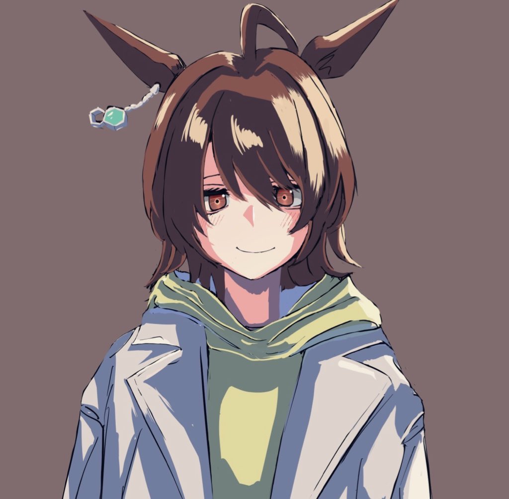 キングヘイロー(ウマ娘) 「#絵柄が好みっていう人にフォローされたい
キング描いたり、私服妄想したりしてる 」|逢坂カナメ@私は推しの限定ストーリーを見逃しましたのイラスト