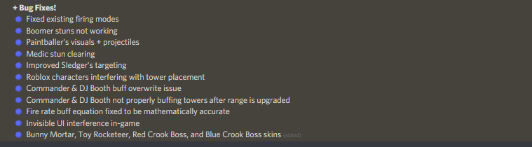 TDS_topic's tweet photo. Tower defense simulator's latest update will launch March 12, 2022 at 3:00 pm, Now lets take a look at the whole update log 👀 https://t.co/5iLqkzbQ97