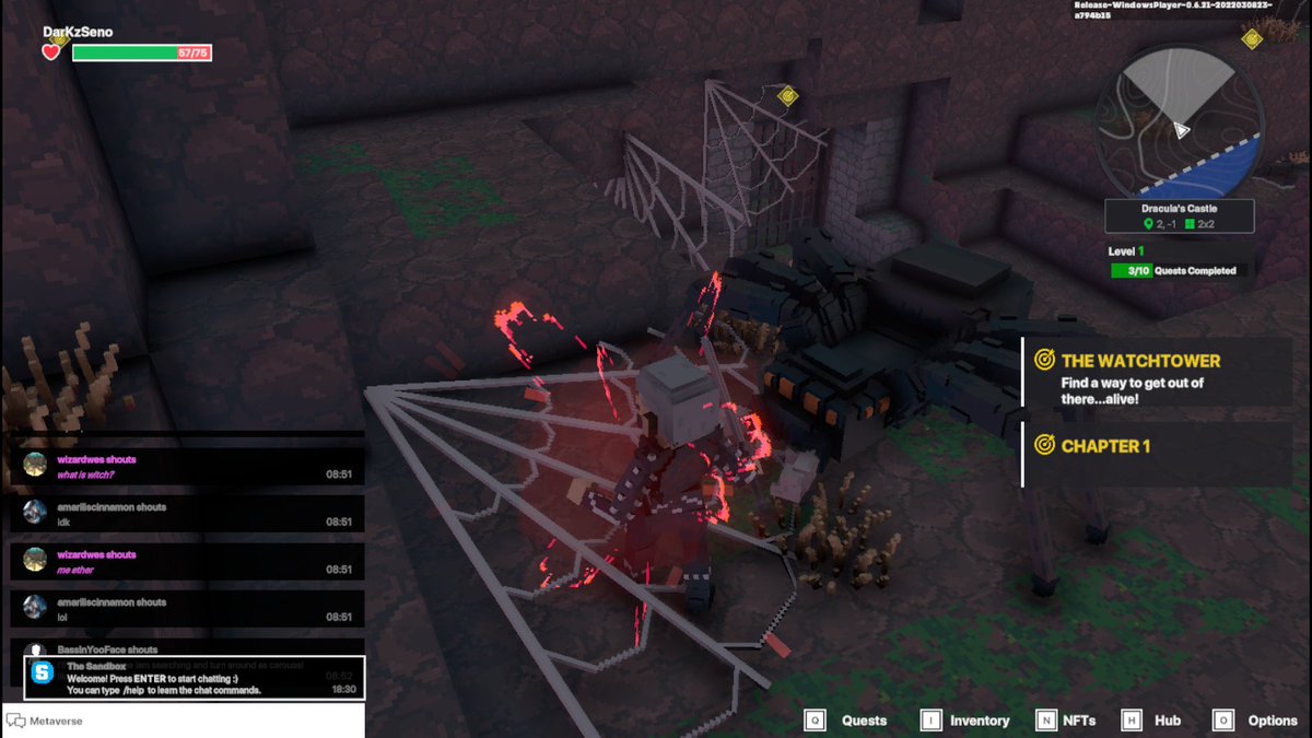 NatthapongR2's tweet photo. @TheSandboxGame I just participated in the daily #SandboxAlphaS2Contest for a chance to earn up to 1,000 $SAND! Starting March 10 - Show your love for Dracula. Check out my screenshot below! 👇 #SandboxAlphaS2 https://t.co/81LX8QAiXL