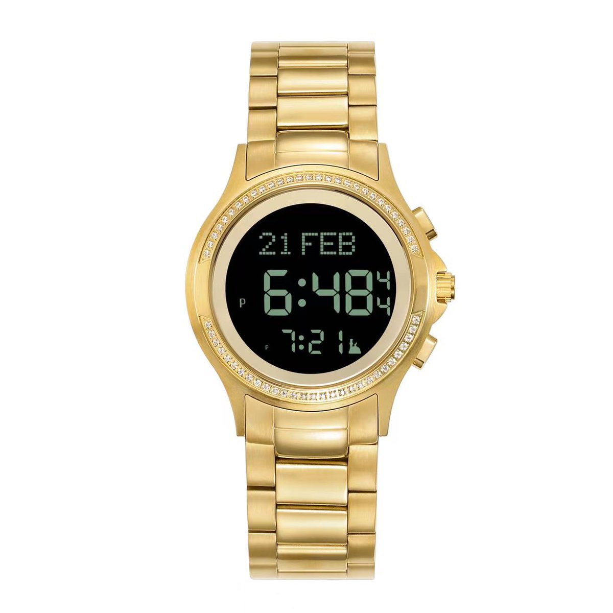 oliverwang17's tweet photo. muslim pray watch ，digital islamic pray watch ，azan watch https://t.co/k4heuRqHr9