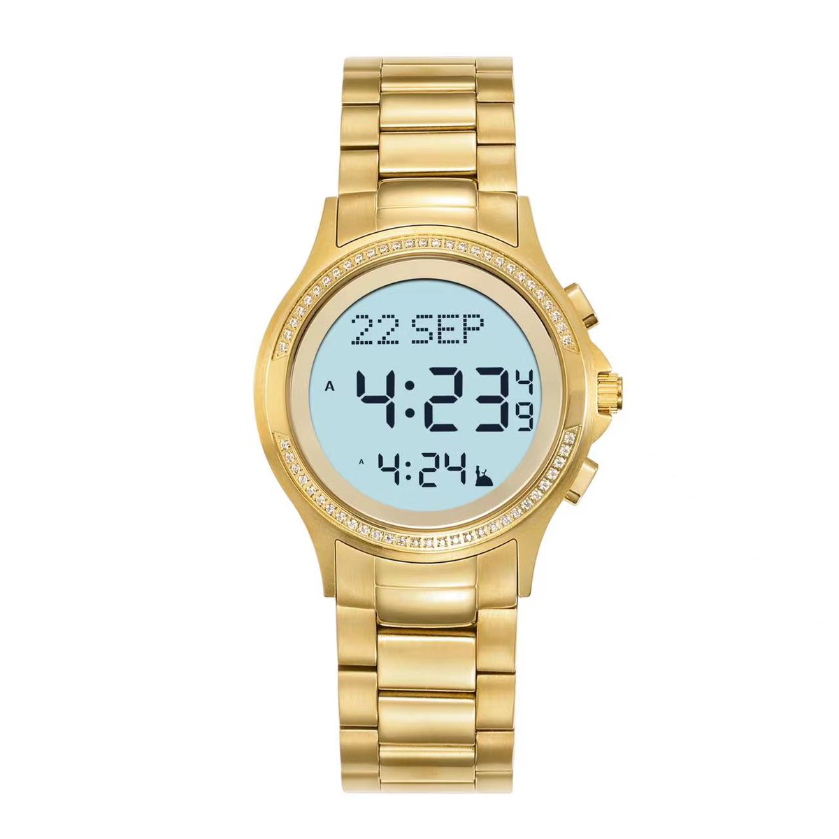 oliverwang17's tweet photo. muslim pray watch ，digital islamic pray watch ，azan watch https://t.co/k4heuRqHr9