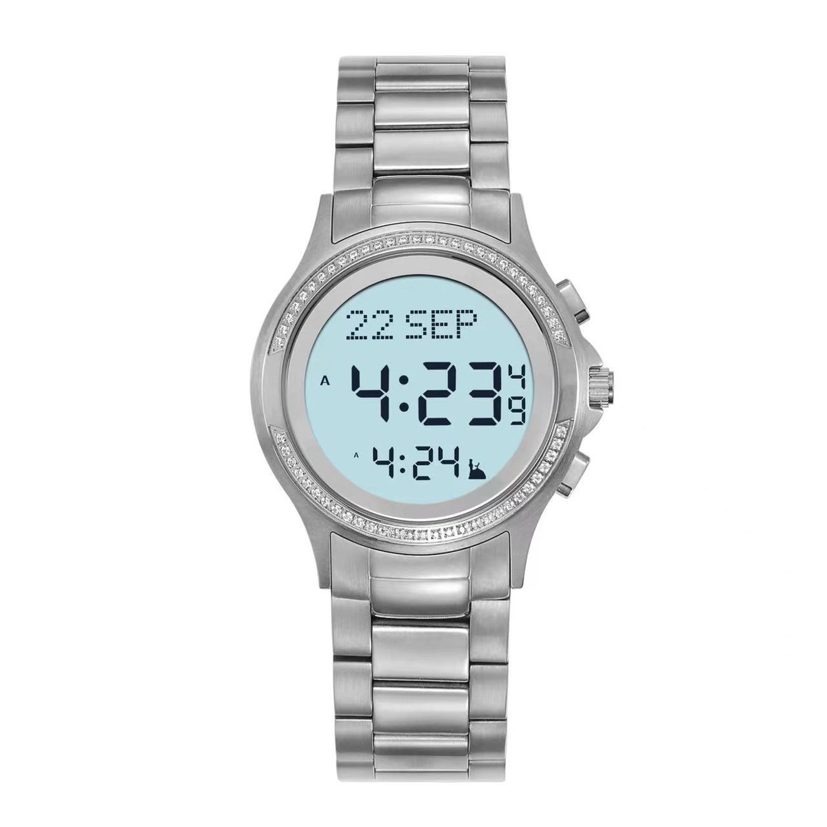 oliverwang17's tweet photo. muslim pray watch ，digital islamic pray watch ，azan watch https://t.co/k4heuRqHr9